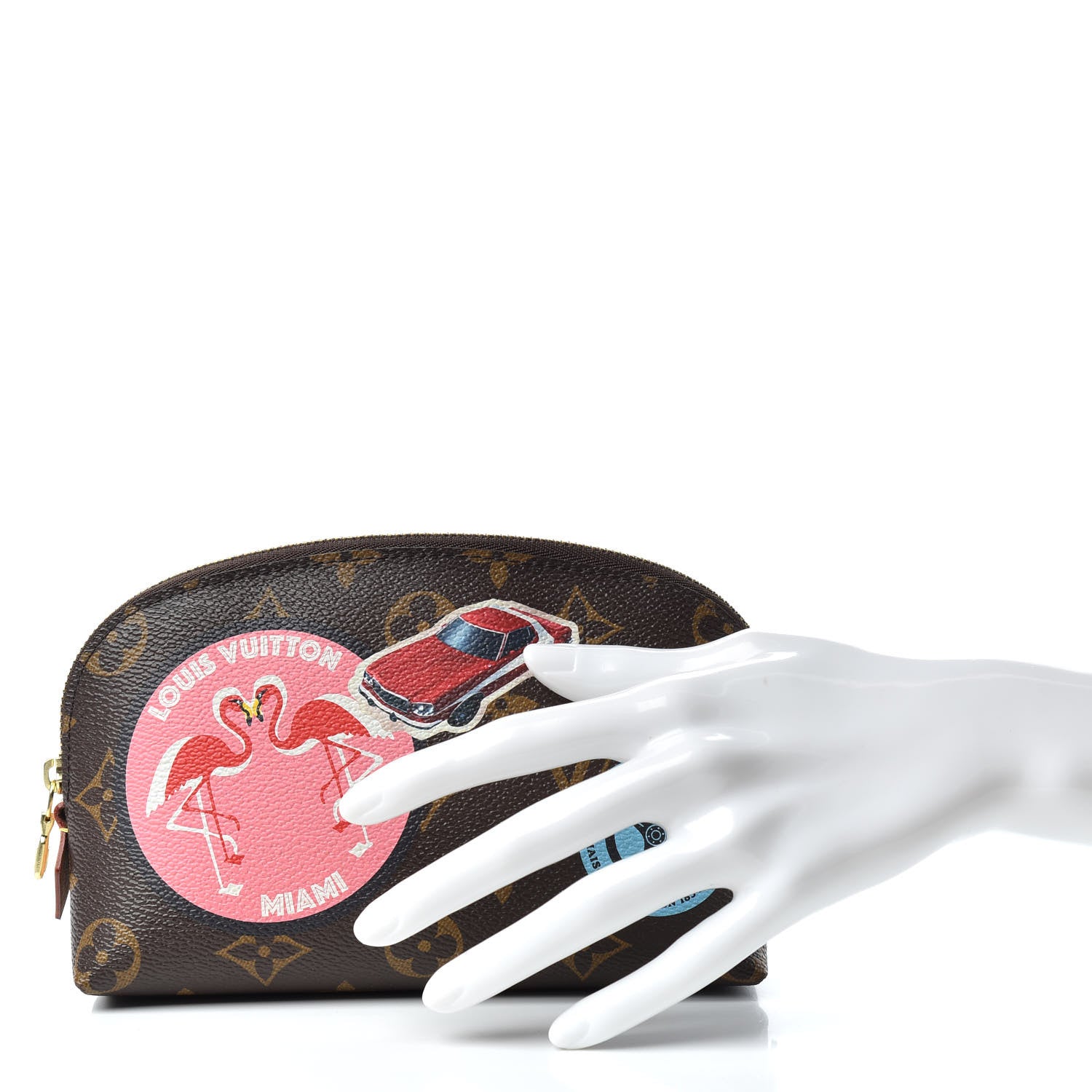 Louis Vuitton Monogram World Tour Cosmetic Pouch 2 of 6