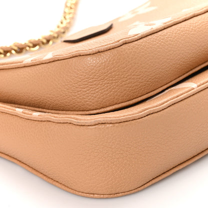Louis Vuitton Empreinte Monogram Giant Multi Pochette Accessories Arizona Creme 10 of 11