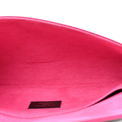 Louis Vuitton Epi Pochette Felicie Black Hot Pink 10 of 25