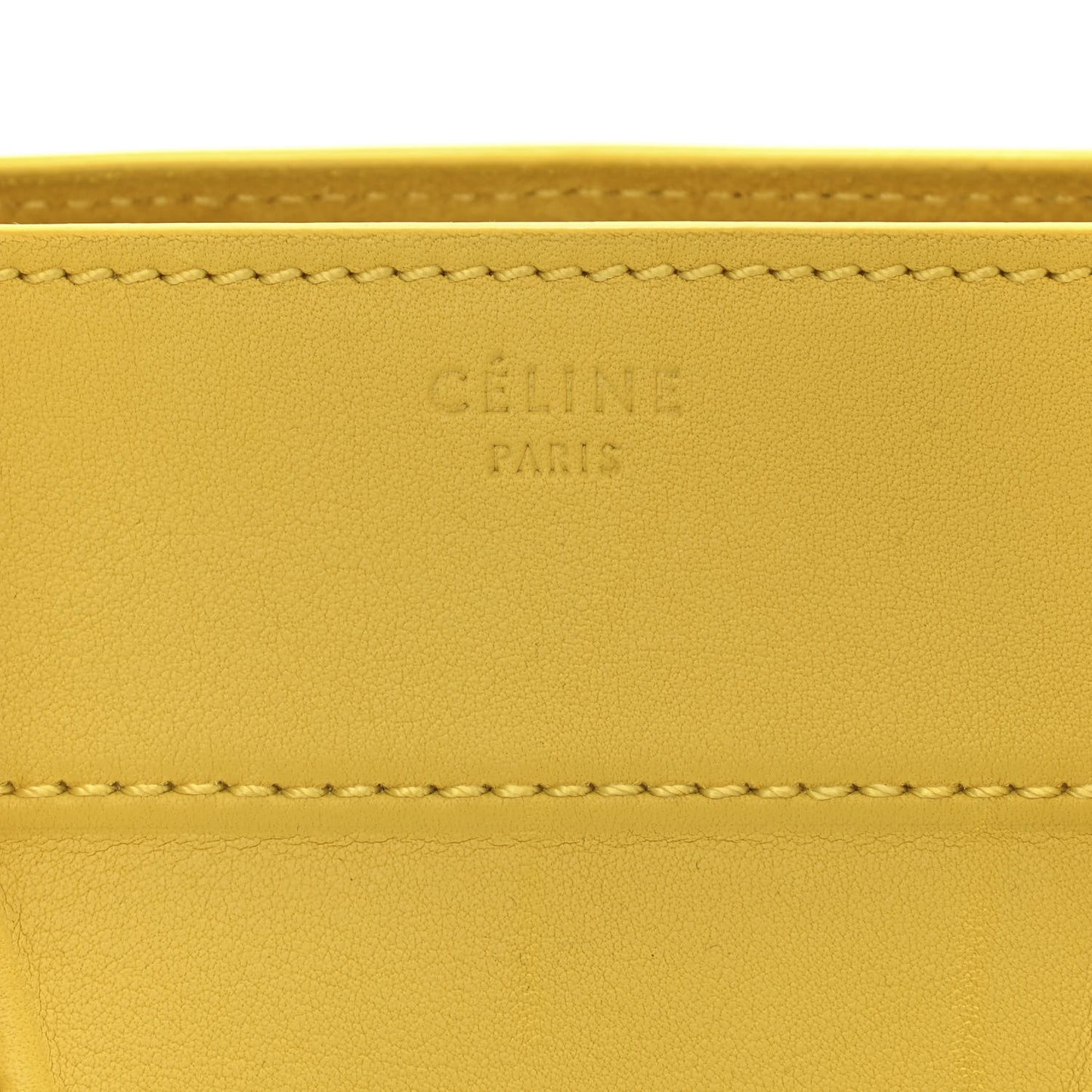 Supple Calfskin Medium Phantom Luggage Sun Yellow