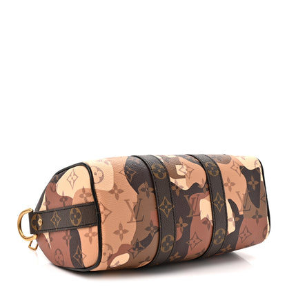 Louis Vuitton Monogram Portrait Keepall Bandouliere 25 Brown 3 of 8