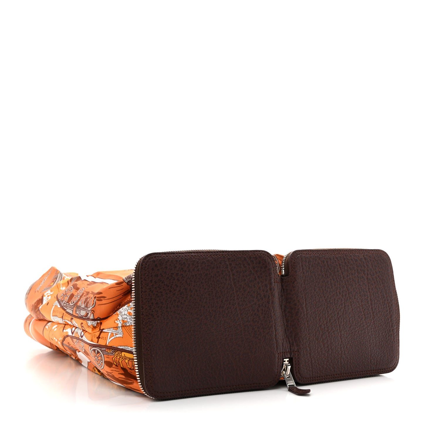 Buffle Silky Jeu Des Omnibus Et Dames Blanches Pop Shopper Tote Orange Multicolor