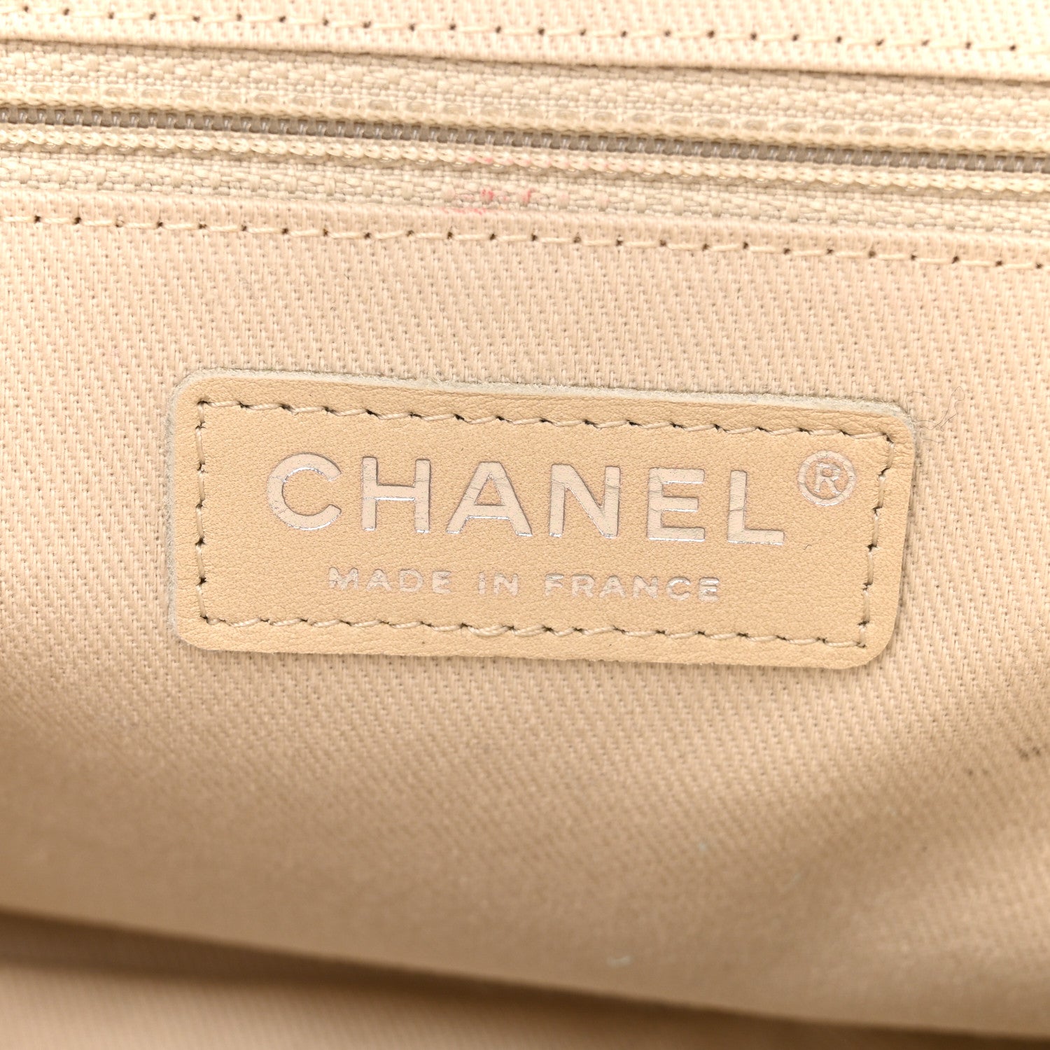 Chanel Caviar Quilted Jumbo Easy Flap Beige 6 of 10