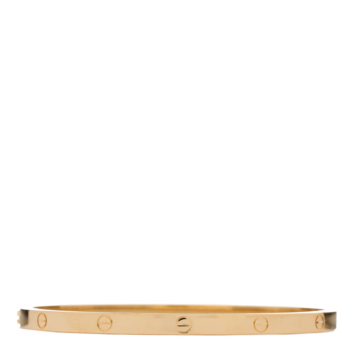 18K Yellow Gold Small LOVE Bracelet 16