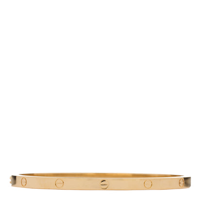 Cartier 18K Yellow Gold Small LOVE Bracelet 16 2 of 4