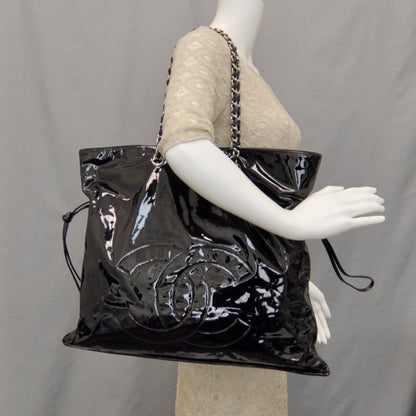 Chanel Patent Bonbons Shopper Tote Black 2 of 7