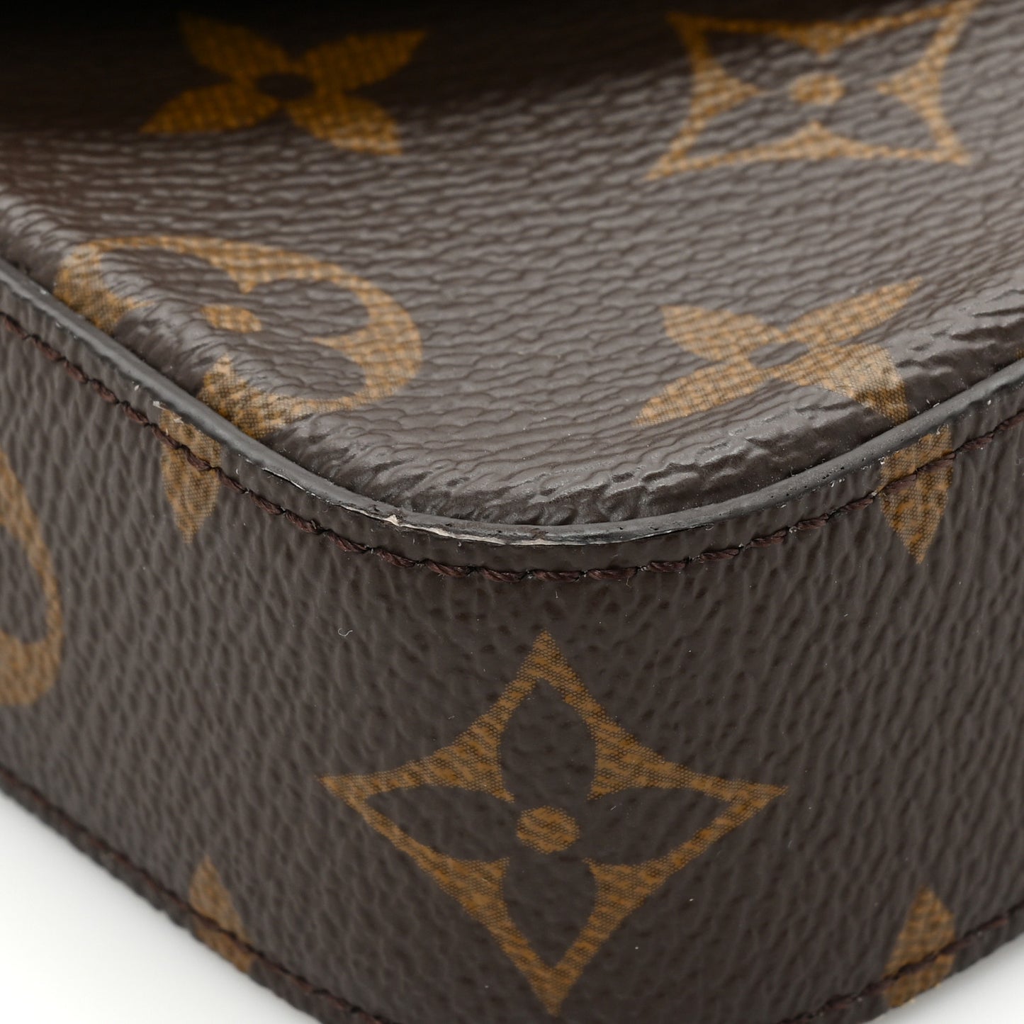 Monogram Felicie Strap & Go Kaki