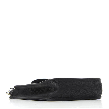 Hermes Taurillon Clemence Evelyne TPM Black 4 of 10