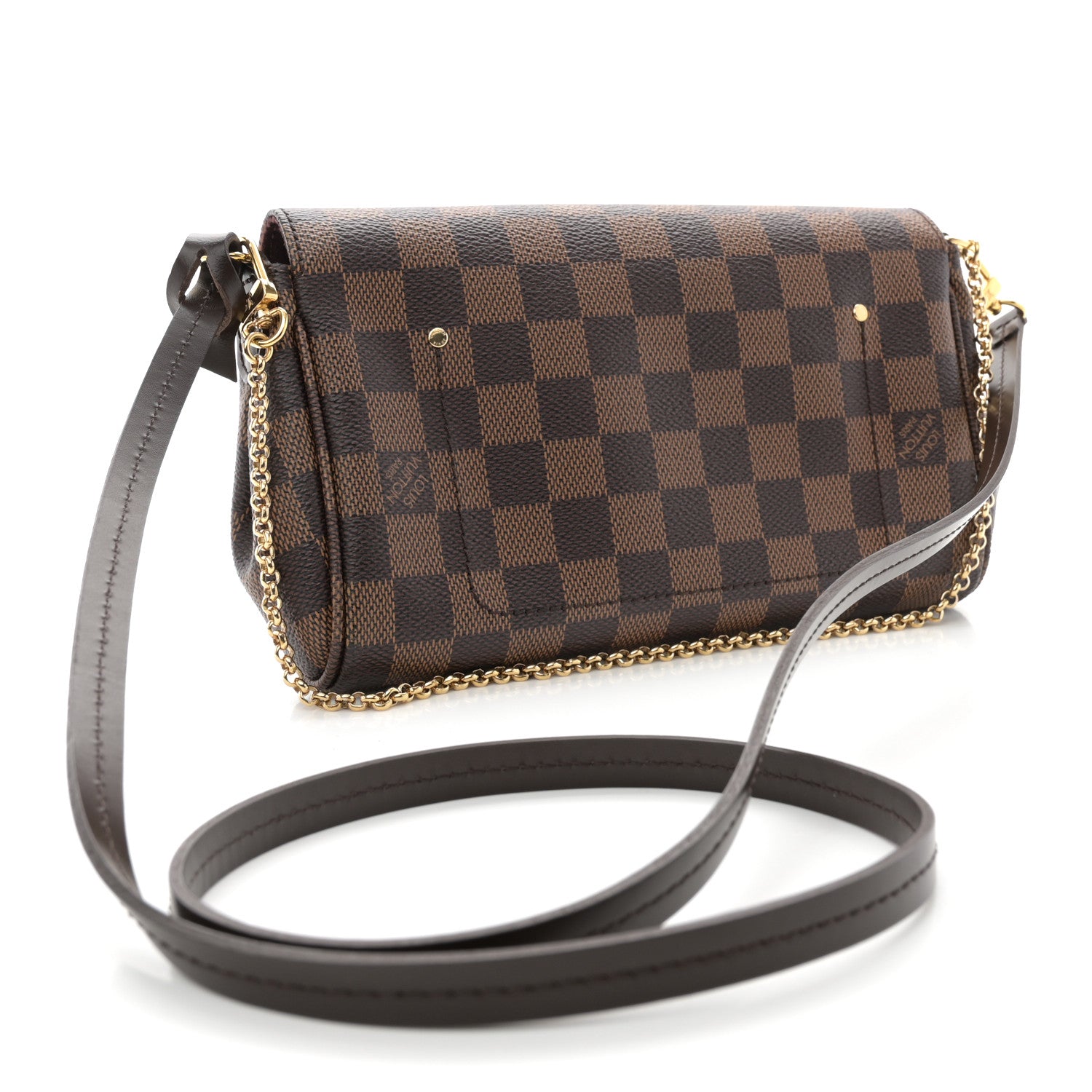 Louis Vuitton Damier Ebene Favorite PM 3 of 11