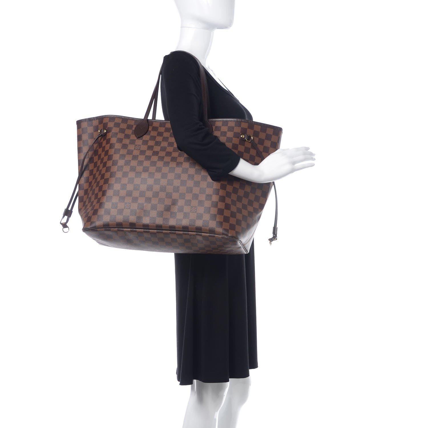 Louis Vuitton Damier Ebene Neo Neverfull GM 2 of 12