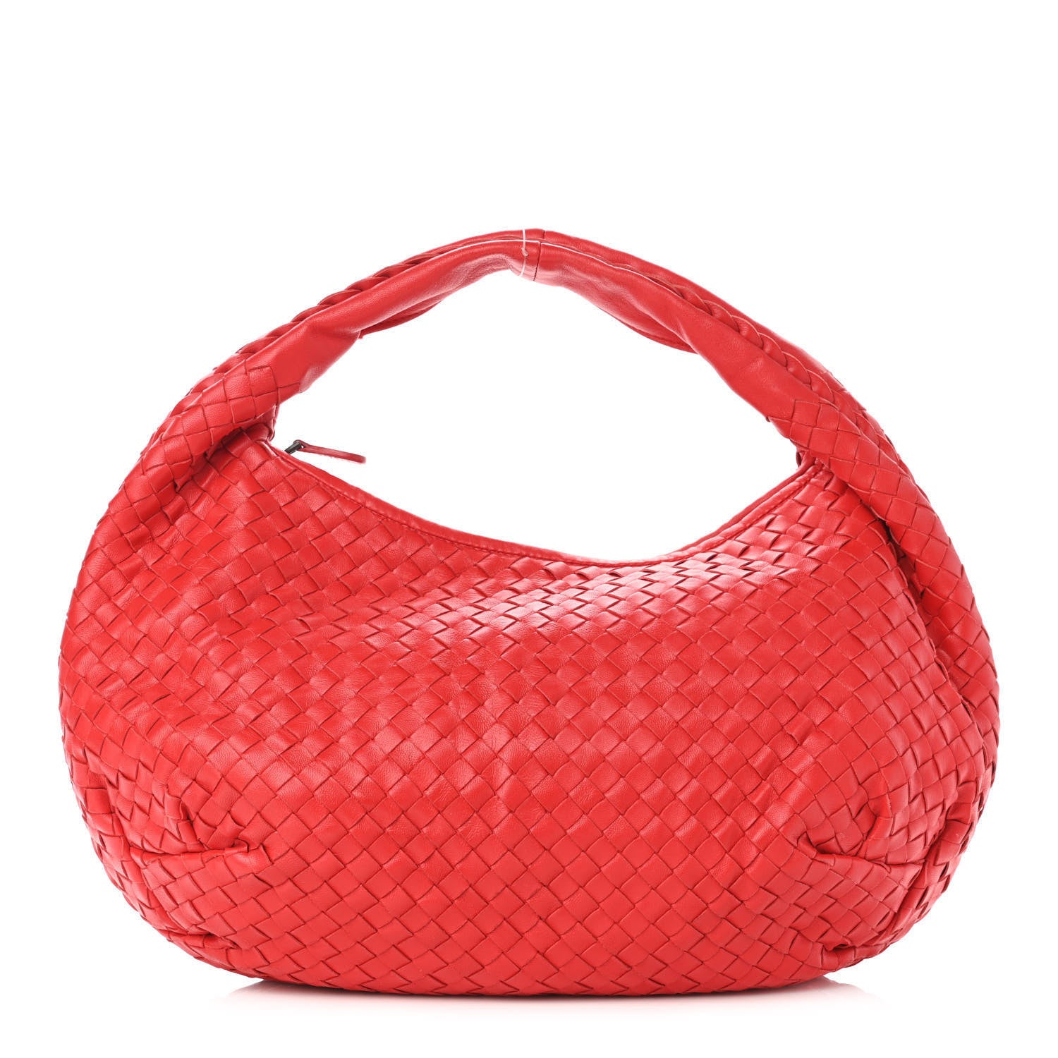 Bottega Veneta Nappa Intrecciato Medium Belly Veneta Hobo Flame 1 of 9