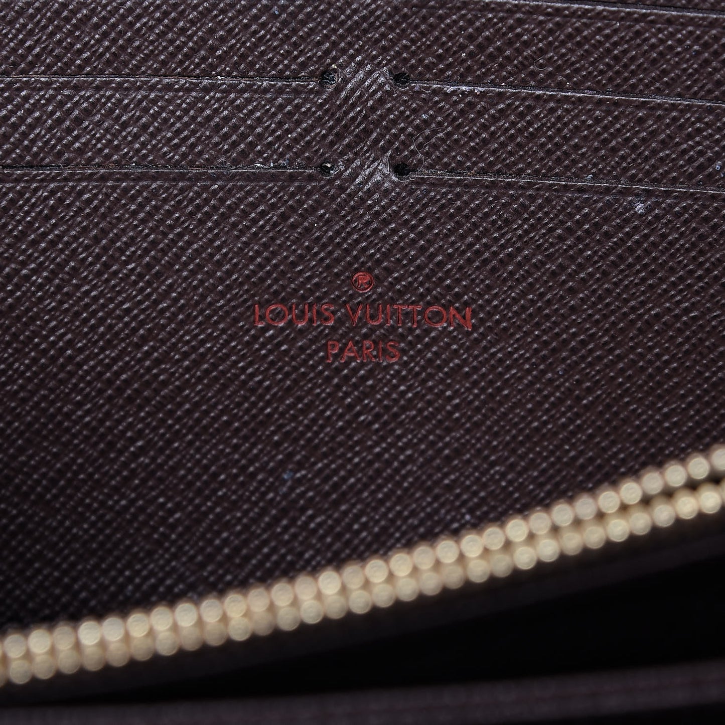 Damier Ebene Zippy Wallet