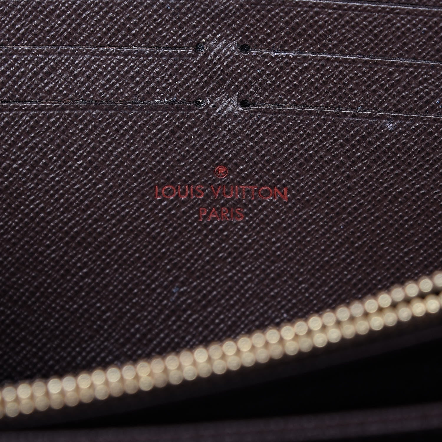 Louis Vuitton Damier Ebene Zippy Wallet 6 of 7