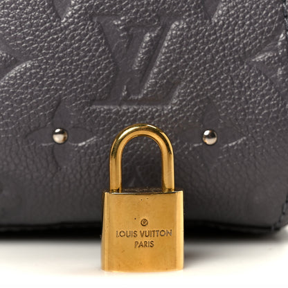 Louis Vuitton Empreinte Studded Montaigne BB Gris Silver 8 of 13