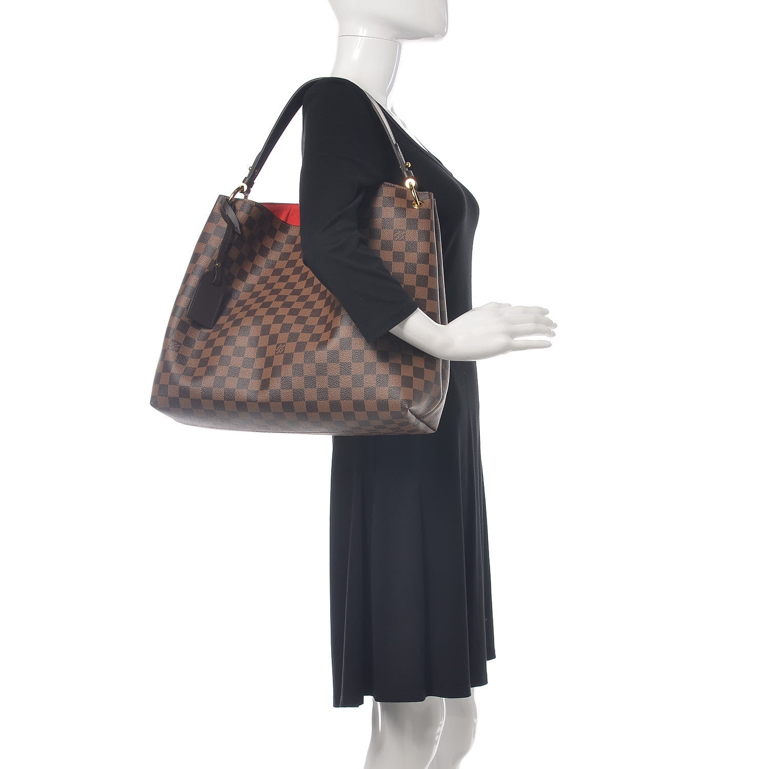 Louis Vuitton Damier Ebene Graceful MM 2 of 11