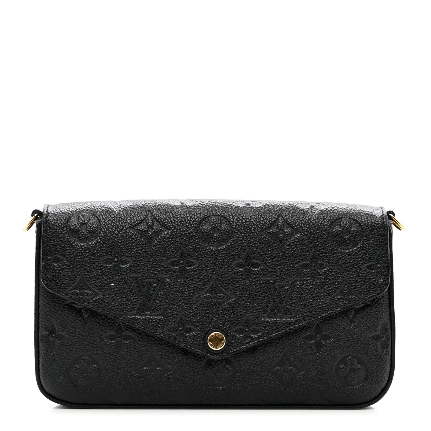 Empreinte Pochette Felicie Chain Wallet Black