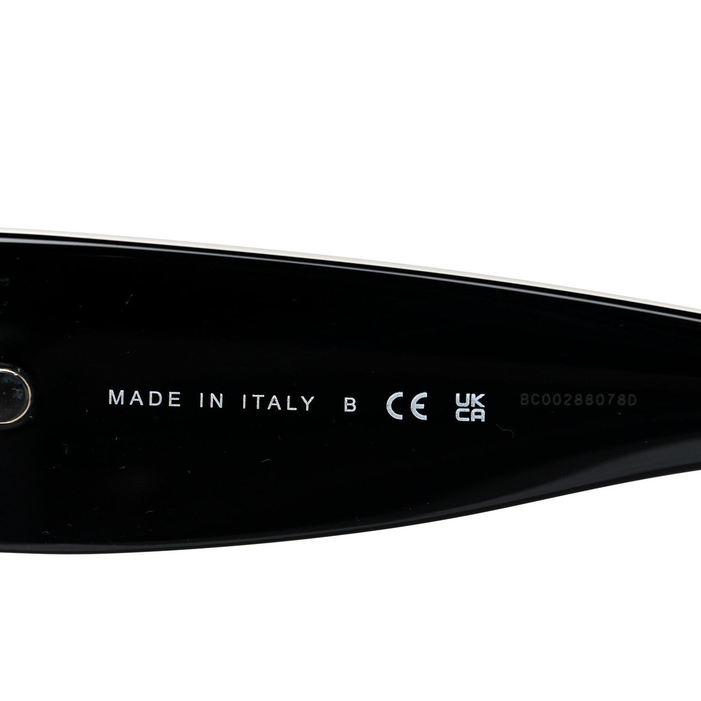 Acetate Rectangle Sunglasses 5435 Black