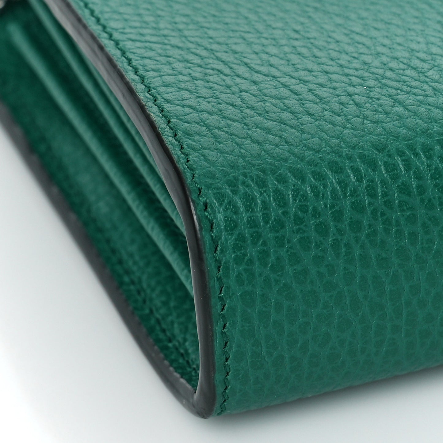 Calfskin Mini Dionysus Chain Wallet Emerald