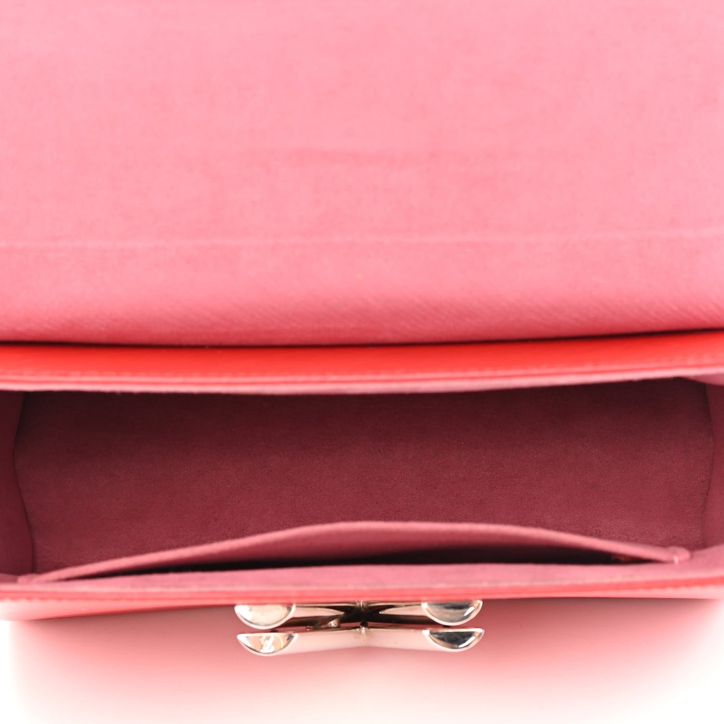 Epi Twist Shoulder Bag MM Coquelicot