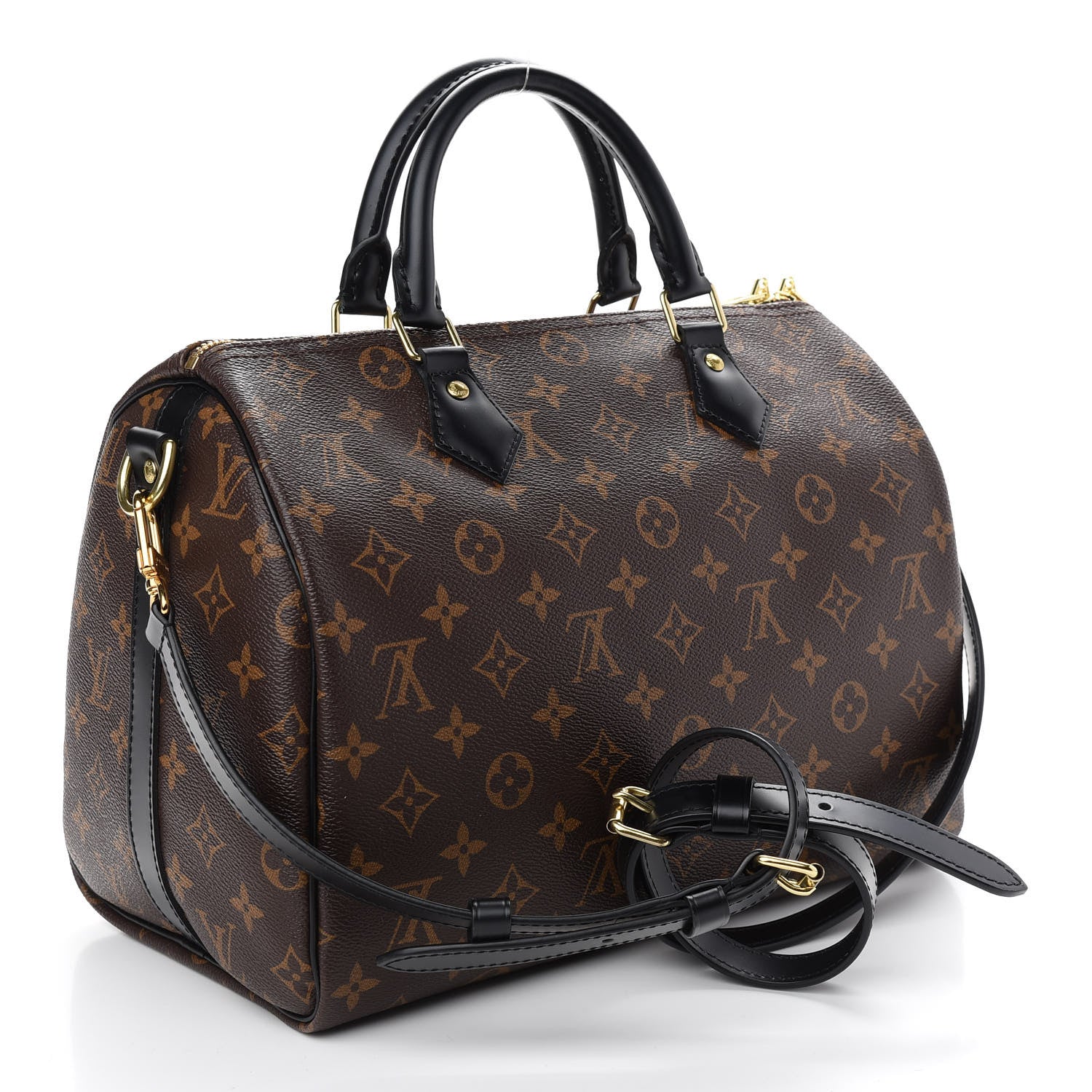 Louis Vuitton Monogram My World Tour Speedy Bandouliere 30 Black 3 of 9