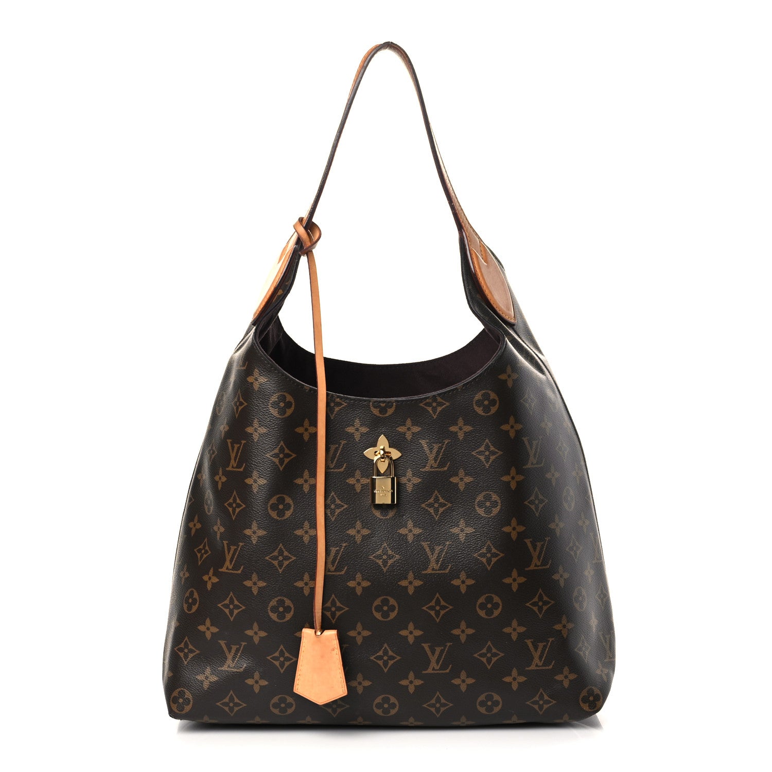 Louis Vuitton Monogram Flower Hobo Beige 1 of 9