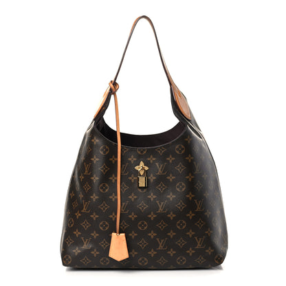 Louis Vuitton Monogram Flower Hobo Beige 1 of 9