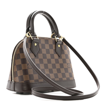 Louis Vuitton Damier Ebene Alma BB 3 of 15