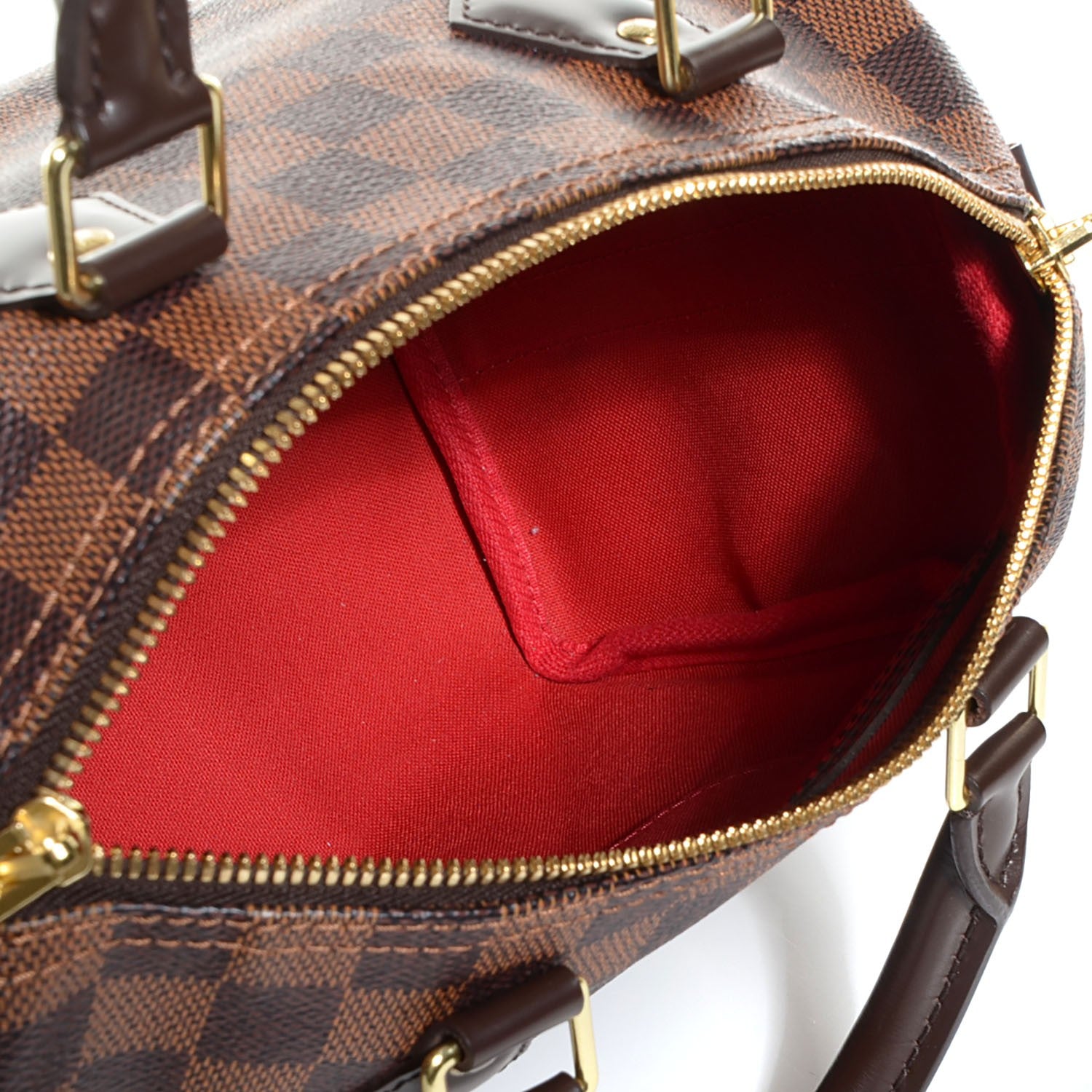 Louis Vuitton Damier Ebene Speedy Bandouliere 25 5 of 7