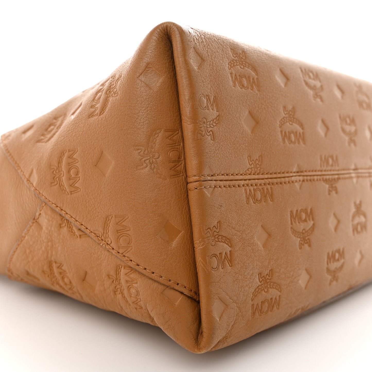 Calfskin Ottomar Monogram Medium Klara Hobo Cognac