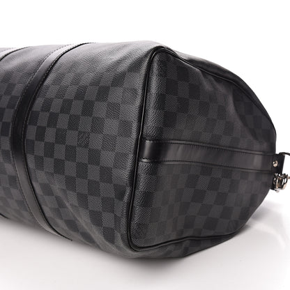 Louis Vuitton Damier Graphite Keepall Bandouliere 45 12 of 15