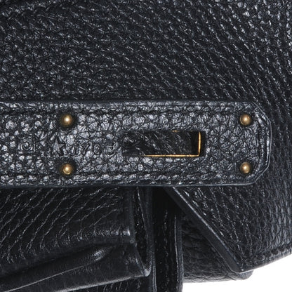 Hermes Togo Birkin 35 Black 6 of 9