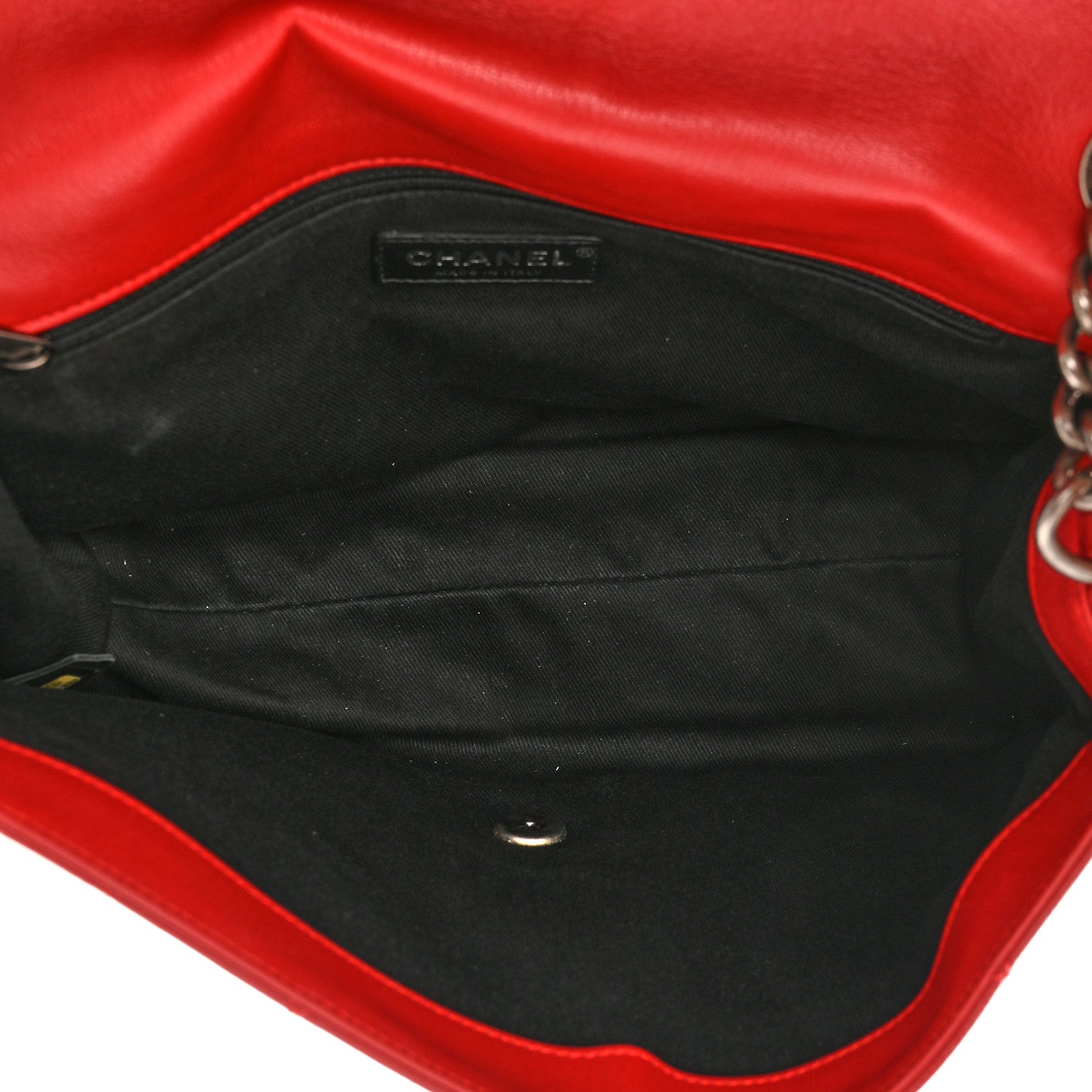 Chanel Goatskin Quilted Large City Rock Flap Red 5 of 11