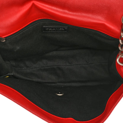 Chanel Goatskin Quilted Large City Rock Flap Red 5 of 11