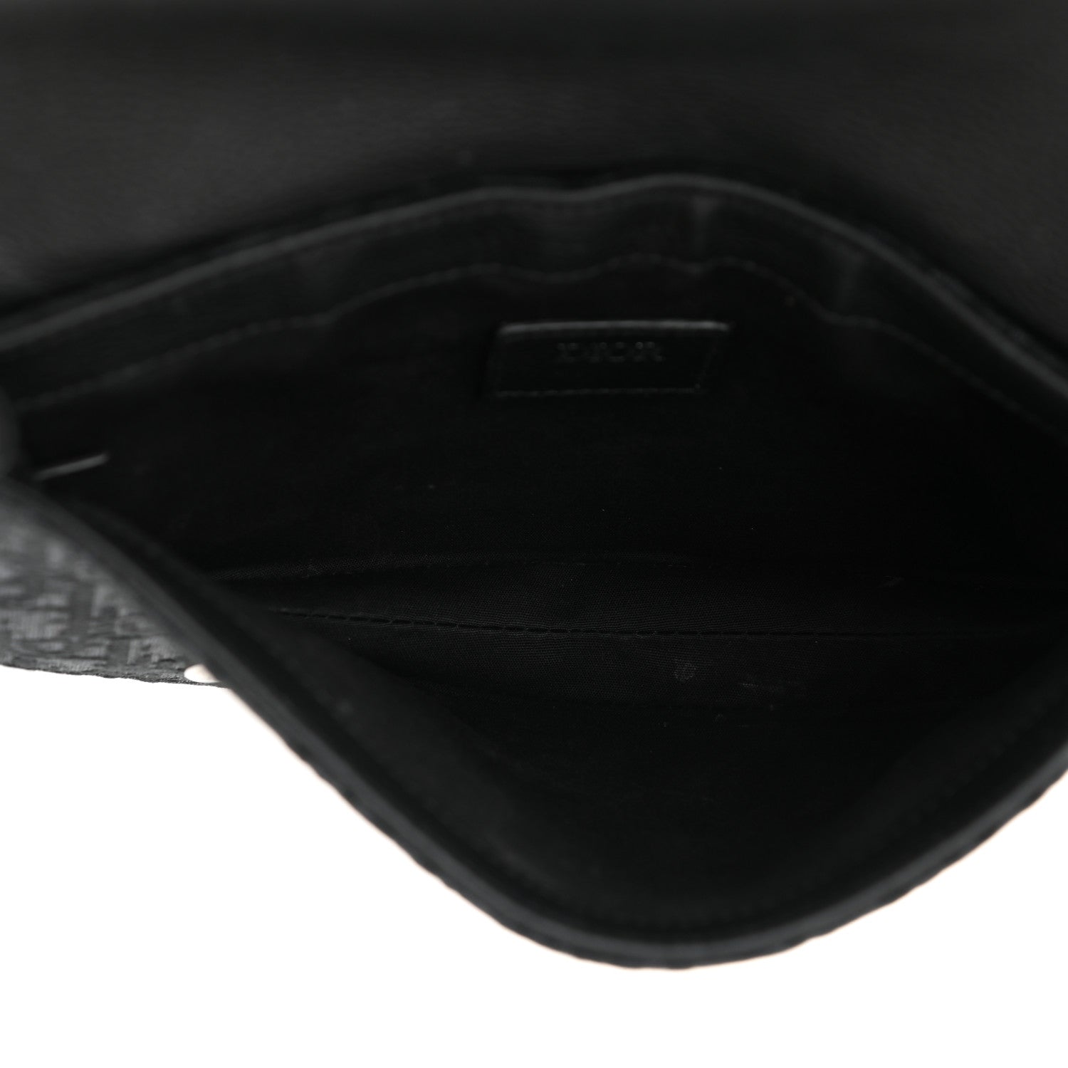 Christian Dior Oblique Saddle Messenger Pouch Blue Black 5 of 9