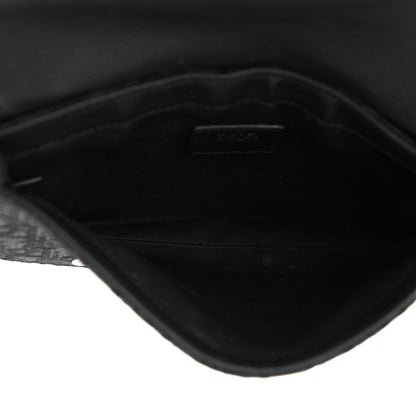 Christian Dior Oblique Saddle Messenger Pouch Blue Black 5 of 9