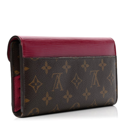 Louis Vuitton Monogram Epi Marie-Lou Long Wallet Fuchsia 2 of 6