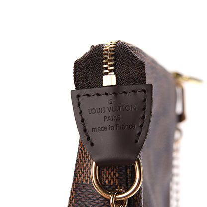 Louis Vuitton Damier Ebene Mini Pochette Accessories 7 of 10