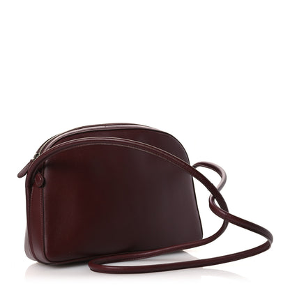 The Row Calfskin Single Mignon Shoulder Bag Terracotta 3 of 11