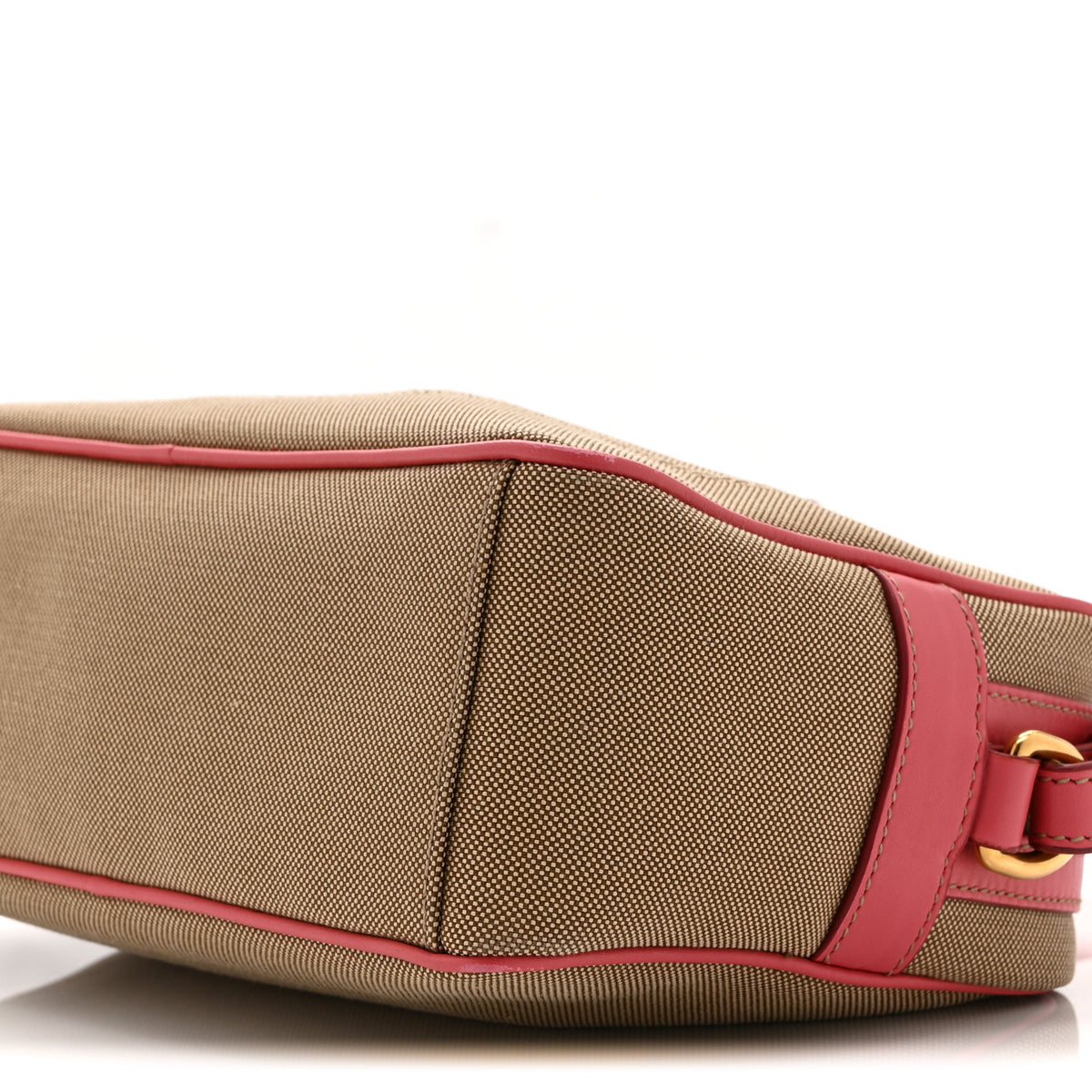 Prada Jacquard Logo Camera Bag Corda Peonia 10 of 10