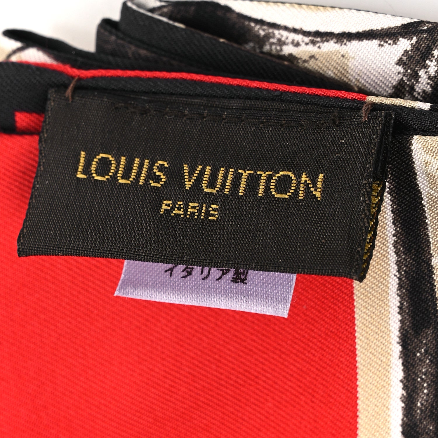【Noerin】LOUIS VUITTON スカーフ Louis Vuitton Silk Monogram Trunks Bandeau Brown 1873538