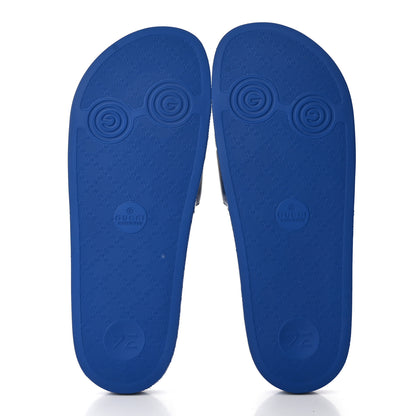 Gucci Nappa Original Gucci Mens Slide Sandals 11 Rio Blue 5 of 8