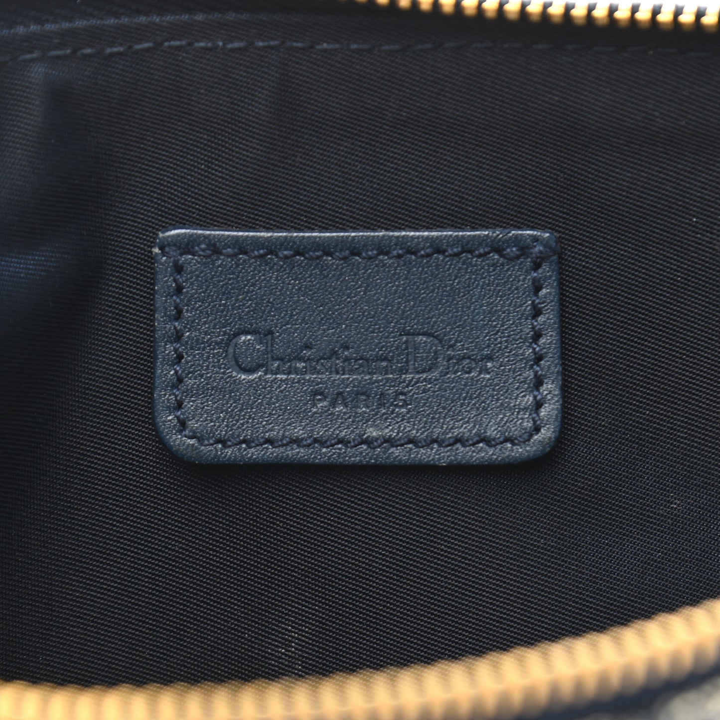 Monogram Mini Saddle Pochette Navy
