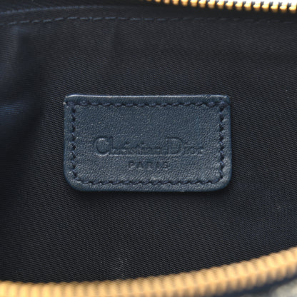 Christian Dior Monogram Mini Saddle Pochette Navy 10 of 12