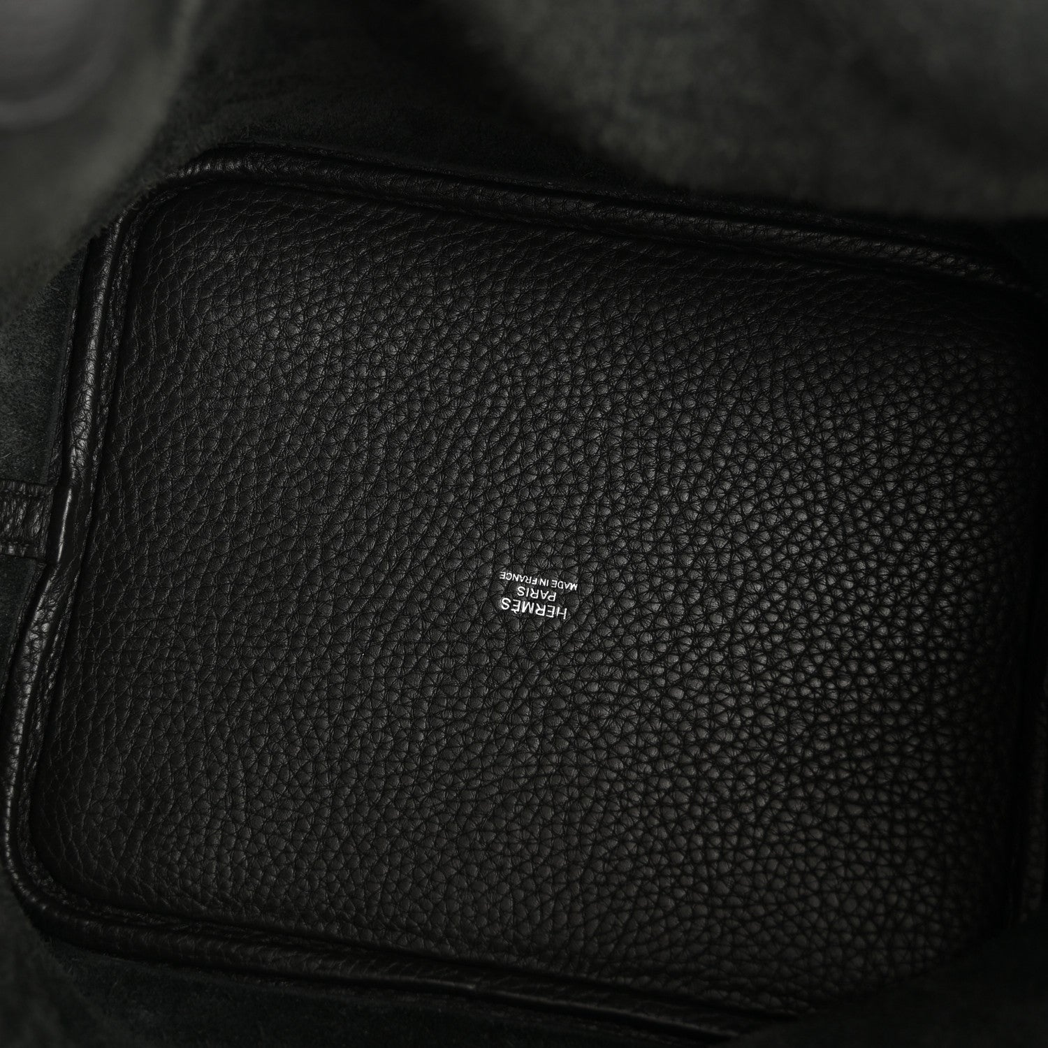 Hermes Taurillon Clemence Picotin Lock 22 MM Black 5 of 13
