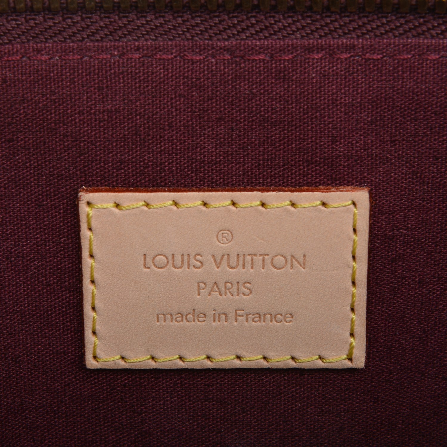 Louis Vuitton Vernis Alma PM Rouge Fauviste 6 of 6