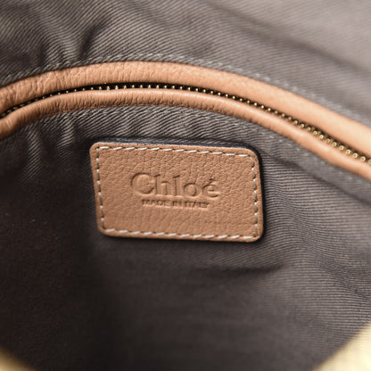 Chloe Calfskin Medium Marcie Satchel Tan 8 of 10