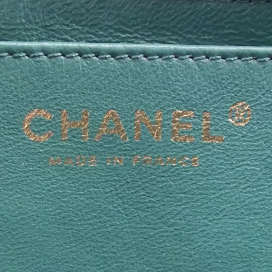 Chanel Vintage Lambskin XL Jumbo Flap 10 of 12