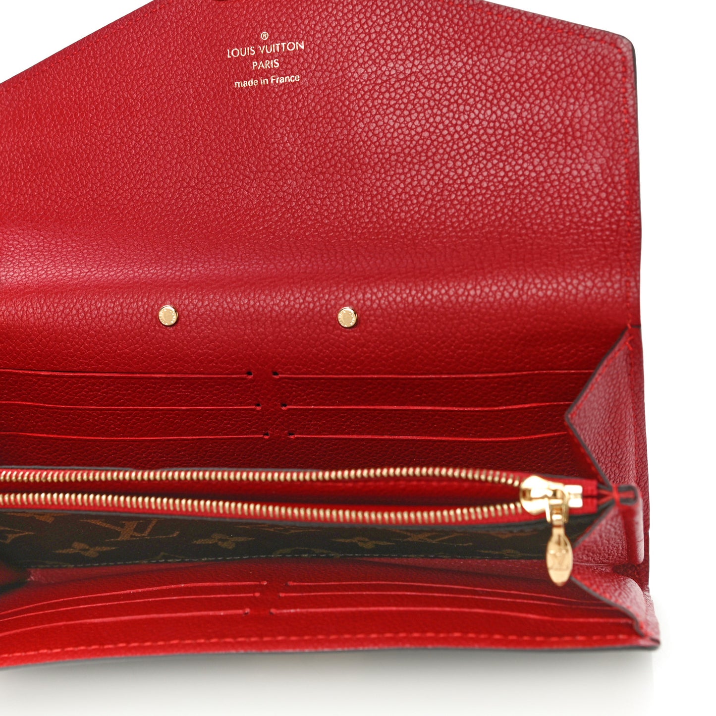 Monogram Pallas Wallet Cherry