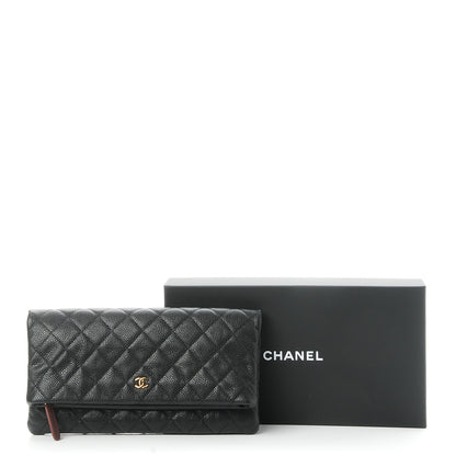Chanel Caviar Quilted CC Beauty Clutch Black 9 of 9