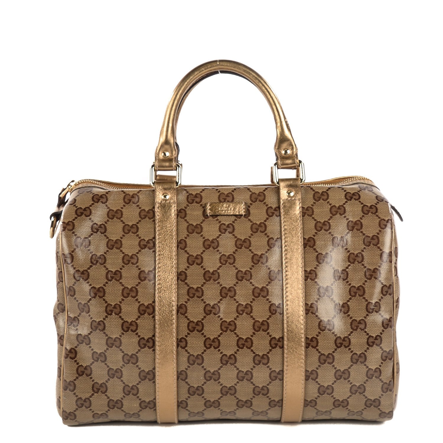 Gucci Crystal Monogram Joy Medium Boston 1 of 8